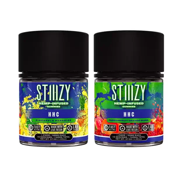 Stiiizy Hemp Infused HHC Gummies 750mg at Lalaland Smoke & Vape in Lancaster and Weatherford TX